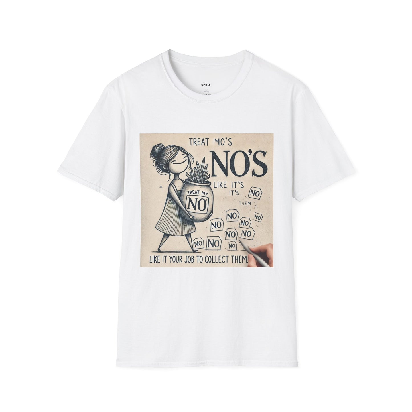 Treat My No's Like It's Your Job To Collect Them Unisex Softstyle T-Shirt