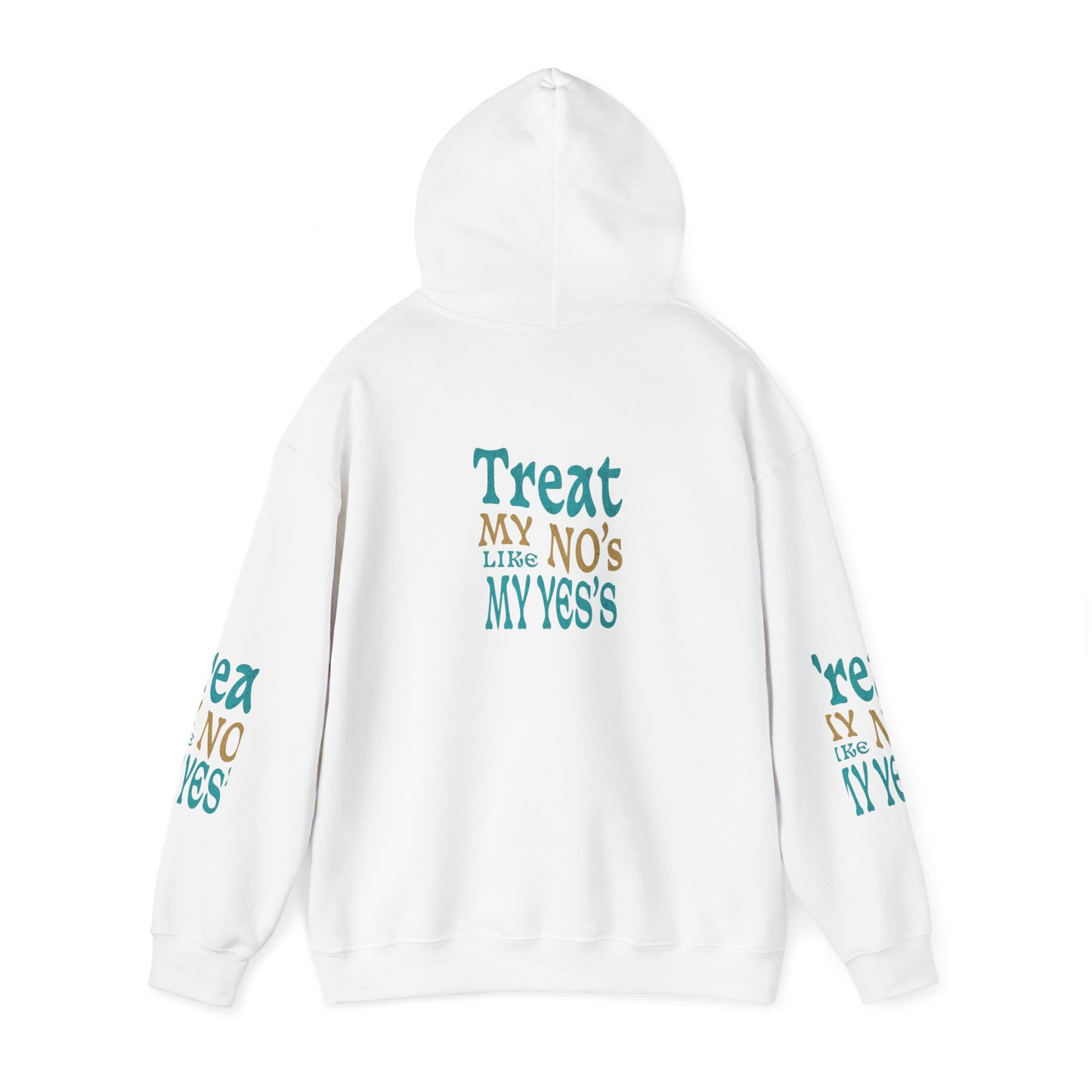 Treat My No's Like My Yes's Unisex Heavy Blend™ Hooded Sweatshirt