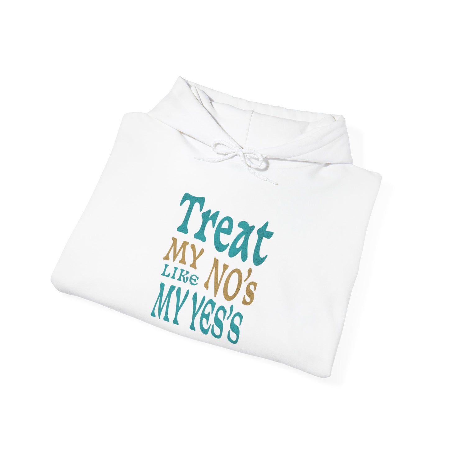 Treat My No's Like My Yes's Unisex Heavy Blend™ Hooded Sweatshirt