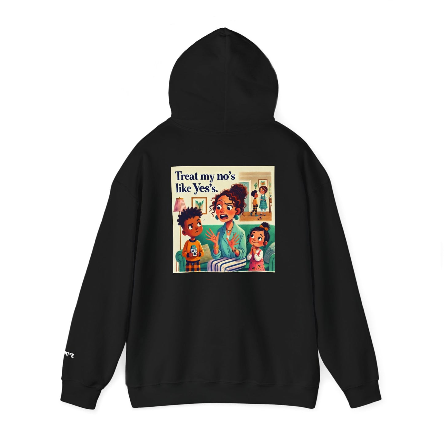 Treat My No's Like Yes's Unisex Heavy Blend™ Hooded Sweatshirt