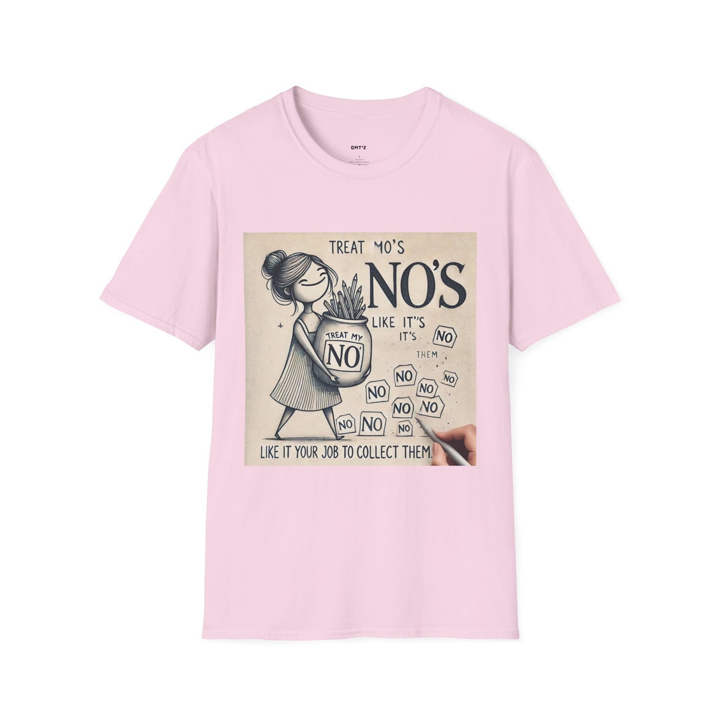 Treat My No's Like It's Your Job To Collect Them Unisex Softstyle T-Shirt